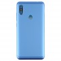 Batteribakgrund med sidokangenter för Xiaomi RedMi Not 6 Pro (Blue)