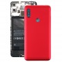 Batterie-rückseitige Abdeckung mit Seitentasten für Xiaomi Redmi Anmerkung 6 Pro (rot)