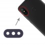 10 PCS copertura della macchina fotografica Lens per Xiaomi redmi 6 Pro / MI A2 Lite (nero)