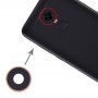 10 pochette de caméra PCS pour Xiaomi Redmi 5 plus (or)