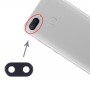 10 PCS-Kamera-Objektiv-Abdeckung für Xiaomi Redmi 6A (Schwarz)
