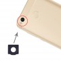 10 PCS-Kamera-Objektiv-Abdeckung für Xiaomi Redmi 4X (Schwarz)