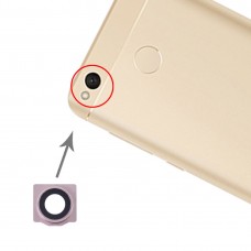 10 PCS-Kamera-Objektiv-Abdeckung für Xiaomi Redmi 4X (Gold) 