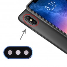 10 st Camera linsskydd för Xiaomi RedMi Not 6 Pro (Blue)