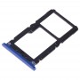 SIM kártya tálca + SIM kártya / Micro SD kártya Xiaomi Mi 8 Lite (kék)