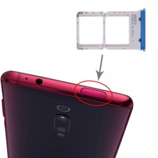 SIM Card Tray + SIM Card Tray for Xiaomi Redmi K20 / K20 Pro / 9T / 9T Pro(Blue)