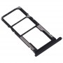 SIM Card Tray + SIM Card Tray + Micro SD Card Tray for Xiaomi Redmi 7A (Black)