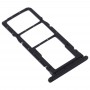 SIM Card Tray + SIM Card Tray + Micro SD Card Tray for Xiaomi Redmi 7A (Black)