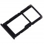 SIM Card Tray + SIM Card Tray / Micro SD Card Tray for Xiaomi Redmi Note 7 / Redmi Note 7 Pro(Black)