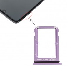 SIM карта тава + тава за SIM карта за Xiaomi Mi 9 (лилав) 
