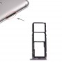 Plateau de carte SIM + plateau de carte SIM + carte micro SD pour Xiaomi Redmi S2 (gris)