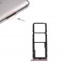 SIM-Karten-Behälter + SIM-Karten-Behälter + Micro SD-Karte für Xiaomi Redmi S2 (Rose Gold)