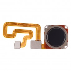 Sensor de huellas dactilares cable flexible para Xiaomi redmi 6 (Negro)