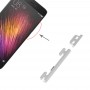 Бутон за захранване и контрол на силата на звука за Xiaomi Mi 5 (сребро)
