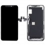 OLED-material LCD-skärm och digitizer Fullständig montering med ram för iPhone 11 Pro (svart)