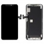 OLED материал LCD екран и цифровизатор Пълна монтаж с рамка за iPhone 11 Pro max (черен)
