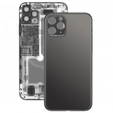 Skleněná baterie zadní kryt pro iPhone 11 Pro (černá)