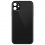 玻璃电池背盖，适用于iPhone 11（黑色）