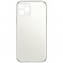 Стеклянная задняя крышка аккумулятора Крышка для iPhone 11 Pro Max (белый)