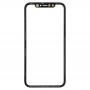 Front Screen Outer Glass Lens with Frame for iPhone 11(Black)