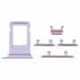 Plateau de carte SIM + Touche latérale pour iPhone 11 (violet)
