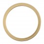 2 st Bastkamera Glasslins Metal Protector Hoop Ring för iPhone 11 (Guld)