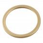 2 tk tagakaamera klaas objektiivi metal Protector Hoop rõngas iPhone 11 (kuld)