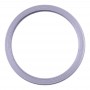 2 ცალი უკანა კამერა მინის ობიექტივი ლინზების ლითონის დამცავი ჰოოპ ბეჭედი iPhone 11 (Purple)