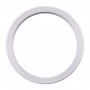 2 st Bastkamera Glasslins Metal Protector Hoop Ring för iPhone 11 (Silver)