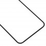 Pantalla frontal lente de cristal externa para el iPhone Pro 11 (Negro)