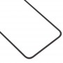 Frontscheibe Äußere Glasobjektiv + OCA optisch freier Kleber für iPhone 11 Pro Max (Schwarz)