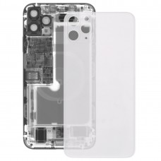 Transparent glasbatteri baklucka för iPhone 11 Pro (transparent)