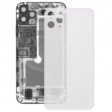 Transparent Frosted Glass Battery Back Cover for iPhone 11 Pro Max(Transparent)