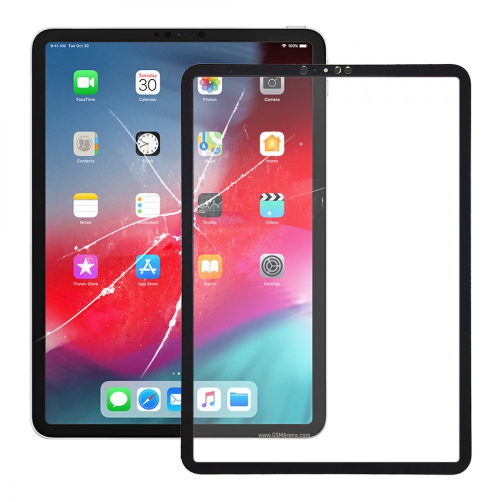 iPad 9.7 2018 Glas med digitizer - Svart