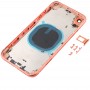 Задняя крышка Корпус с Appearance Имитация i11 для iPhone XR (с SIM-карты лоток и боковые клавиши) (Coral)