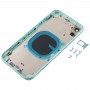 Back Housing Cover with Appearance Imitation of i11 for iPhone XR (with SIM Card Tray & Side keys)(Green)