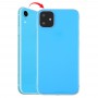 Tillbaka Husskydd med utseende Imitation av I11 för iPhone XR (med SIM-kortfack och sidoknappar) (blå)