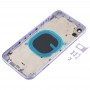 Задняя крышка Корпус с Appearance Имитация i11 для iPhone XR (с SIM-карты лоток и боковые клавиши) (фиолетовый)