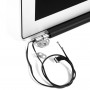 Pantalla LCD de ensamblaje de la pantalla para el MacBook Air de 13 pulgadas A1466 Late 2013-2015, 2017 (plata)