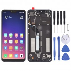 LCD Screen and Digitizer Full Assembly with Frame for Xiaomi Mi 8 Lite(Black)