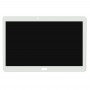 LCD екран и дигитализатор Пълна монтаж за Huawei Medicapad M2 10.0 m2-A01L M2-A01W (бял)
