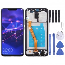 LCD Screen and Digitizer Full Assembly with Frame for Huawei Mate 20 Lite / Maimang 7 (Black)