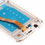 מסך LCD ו Digitizer מלא עצרת עם מסגרת עבור Huawei Mate 20 לייט / Maimang 7 (זהב)