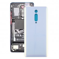 La batería cubierta trasera para Xiaomi redmi K20 / K20 Pro / Mi 9T / Mi 9T Pro (blanco)