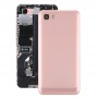 Batteribakgrund med kameralinsen för Asus Zenfone 3S Max ZC521TL (rosa)