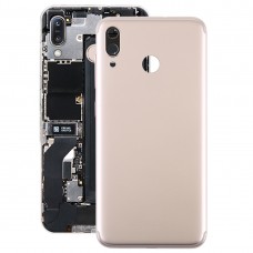 Batteria Cover posteriore con obiettivo di macchina fotografica e tasti laterali per Asus Zenfone Max (M1) ZB555KL (oro rosa)