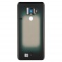 Batteribakgrund med kameralinsen för HTC U11 + (transparent svart)