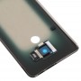 Batería cubierta trasera con lente de la cámara para HTC U11 + (Transparente Negro)