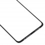 Frontskärm Yttre glaslins för Xiaomi Mi CC9 (svart)