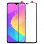 Frontscheibe Äußere Glasobjektiv für Xiaomi Mi CC9e / Mi A3 (Schwarz)